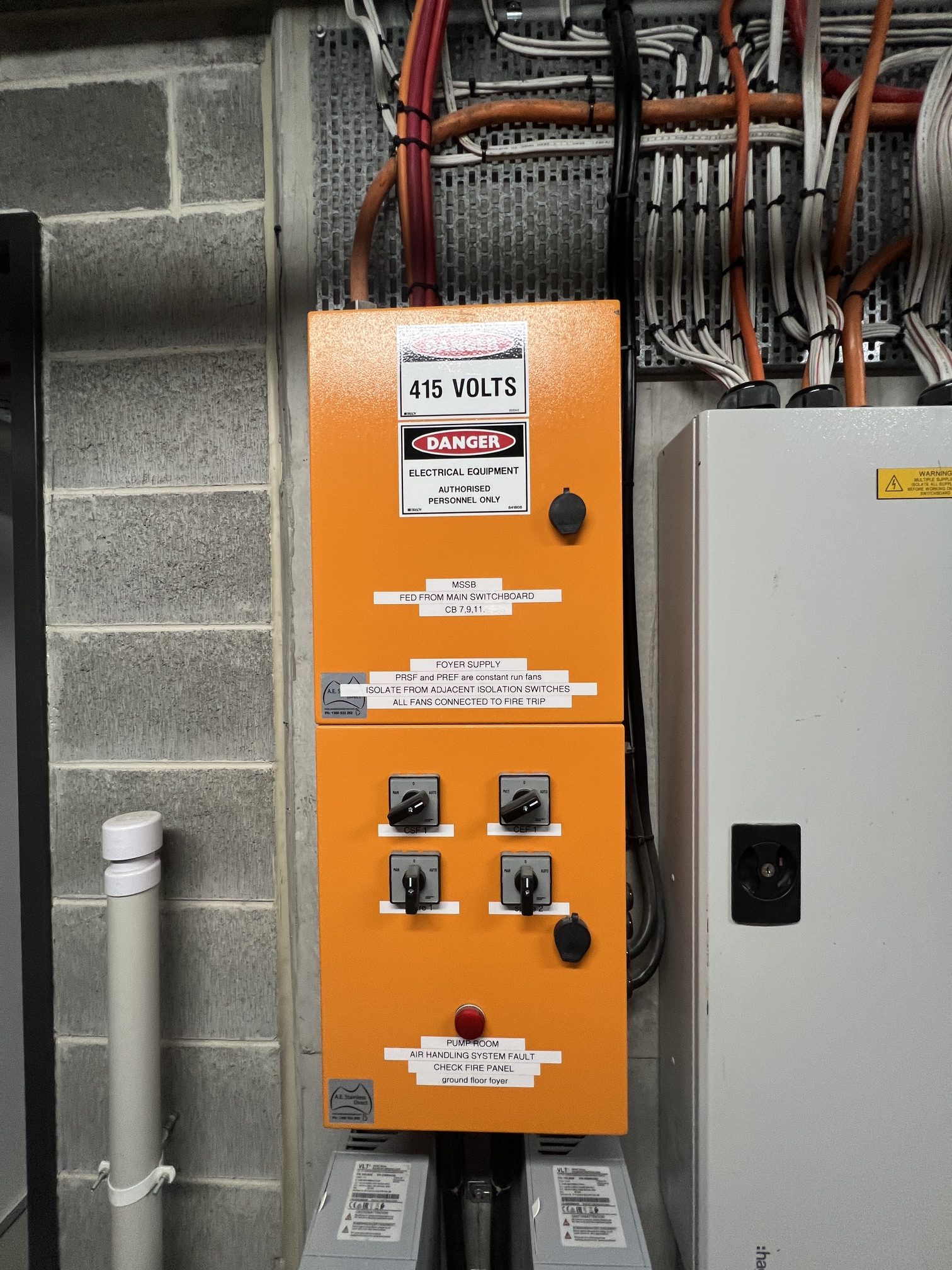Electrical Engineering Sydney distribution and control equipment by AIMCE